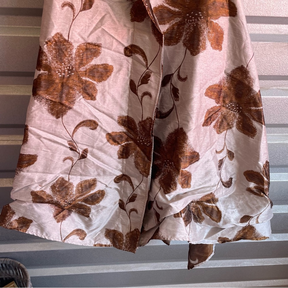 Jolaby floral sleeveless dress with collarless neck - Picture 2 of 5